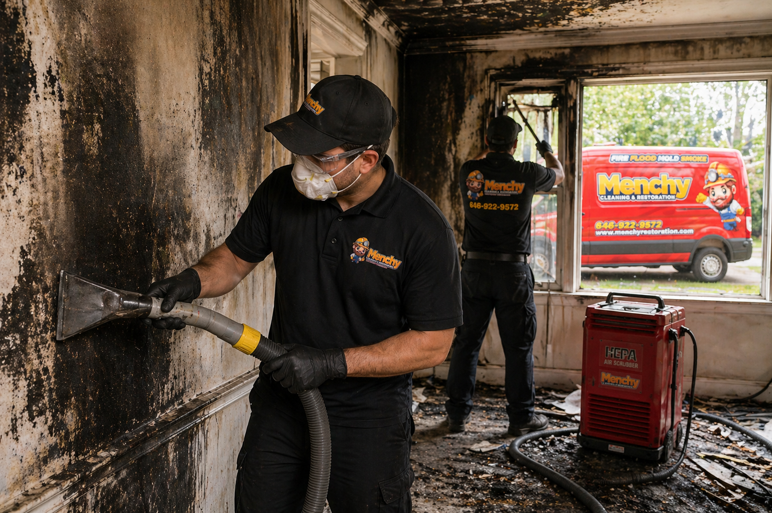 heavy fore damage cleanup in staten island ny